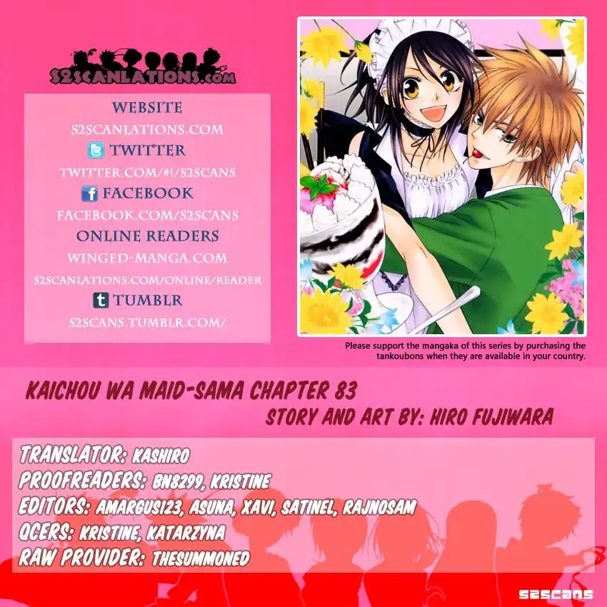 Kaichou Wa Maid-sama! Chapter 83 1